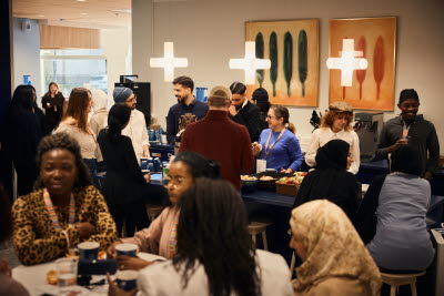 Årsmöte student 2025. Mingel event fikapaus