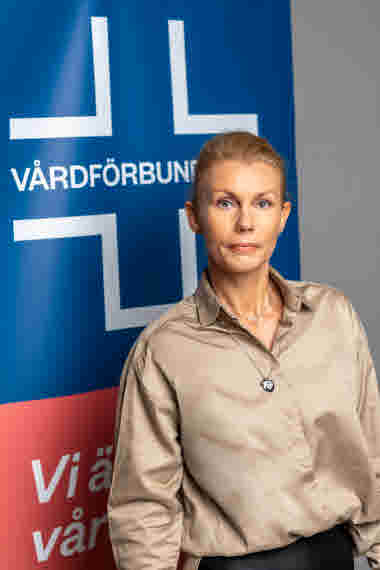 Anna Seiborg Kidell, ordförande avdelning Kronoberg.
Förbundsstyrelseledamot