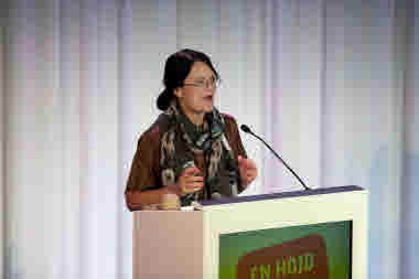 Kongress 2022, avslutning, Therese Svanström, ordförande TCO. Får användas i samband med kommunikation kring Vårdförbundets kongresser.