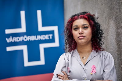 Esha Hoque, ordförande Vårdförbundet student 2024-25
