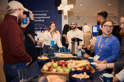 Årsmöte student 2025. Mingel, event rast