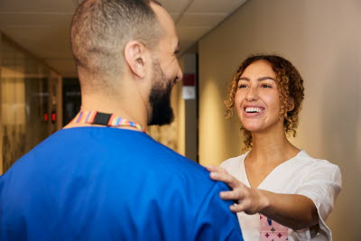 Röntgensjuksköterskor man och kvinna