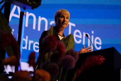 Anna Tenje på kongressen