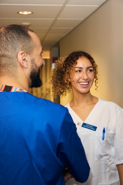 Röntgensjuksköterskor man och kvinna