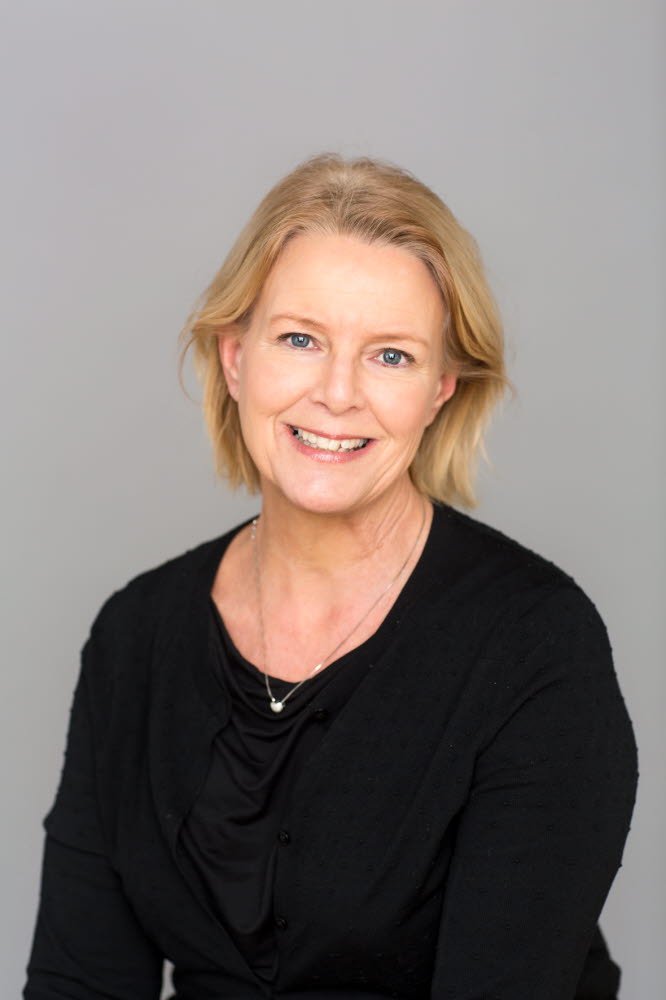 Porträttbild på Annelie Söderberg, förhandlingschef på Vårdförbundet.