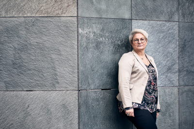 Sineva Ribeiro, förbundsordförande, utomhus, pressbild